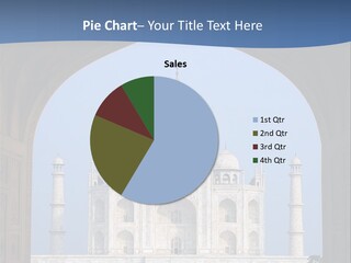 Taj Mahal (Agra, India) PowerPoint Template