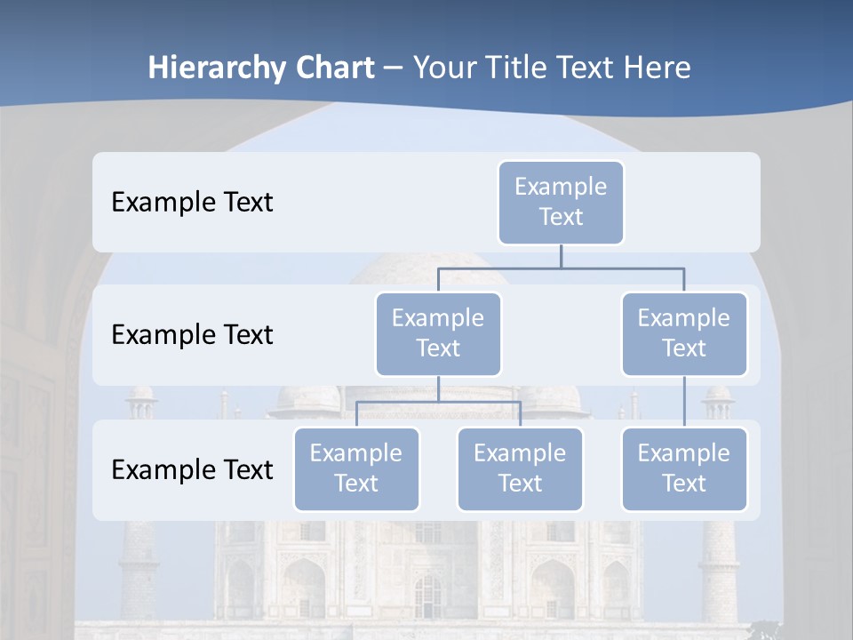 Taj Mahal (Agra, India) PowerPoint Template