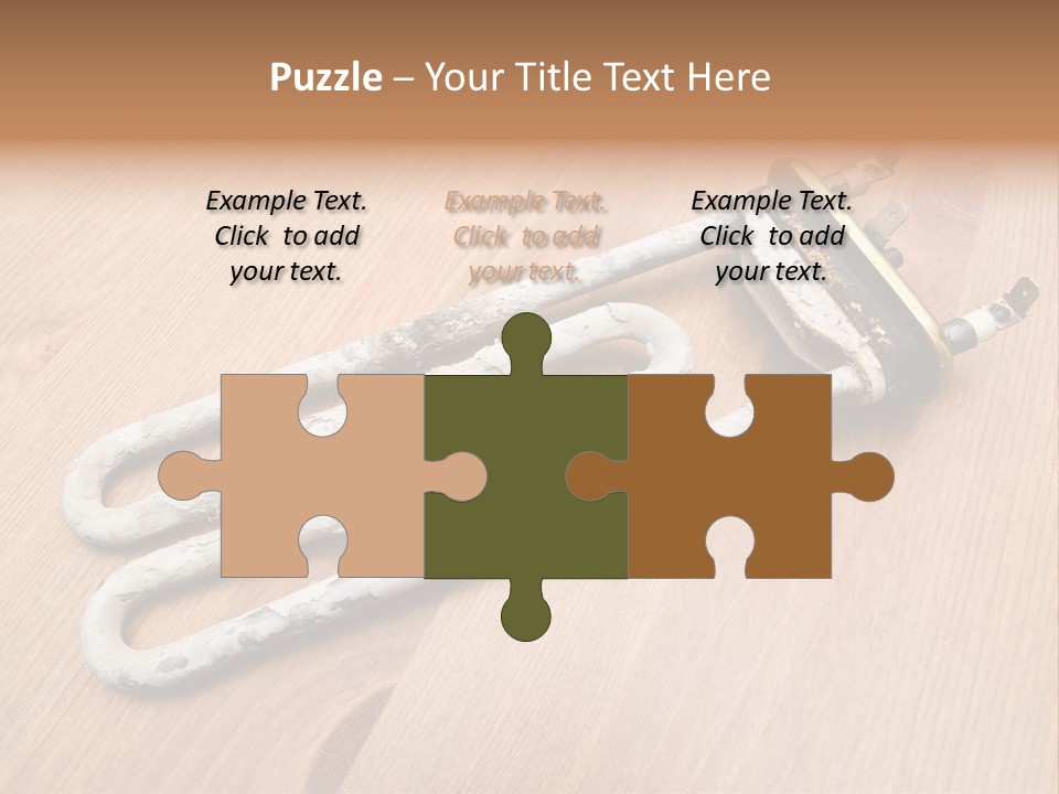 Limescale On The Heating Element For Washing Machine PowerPoint Template