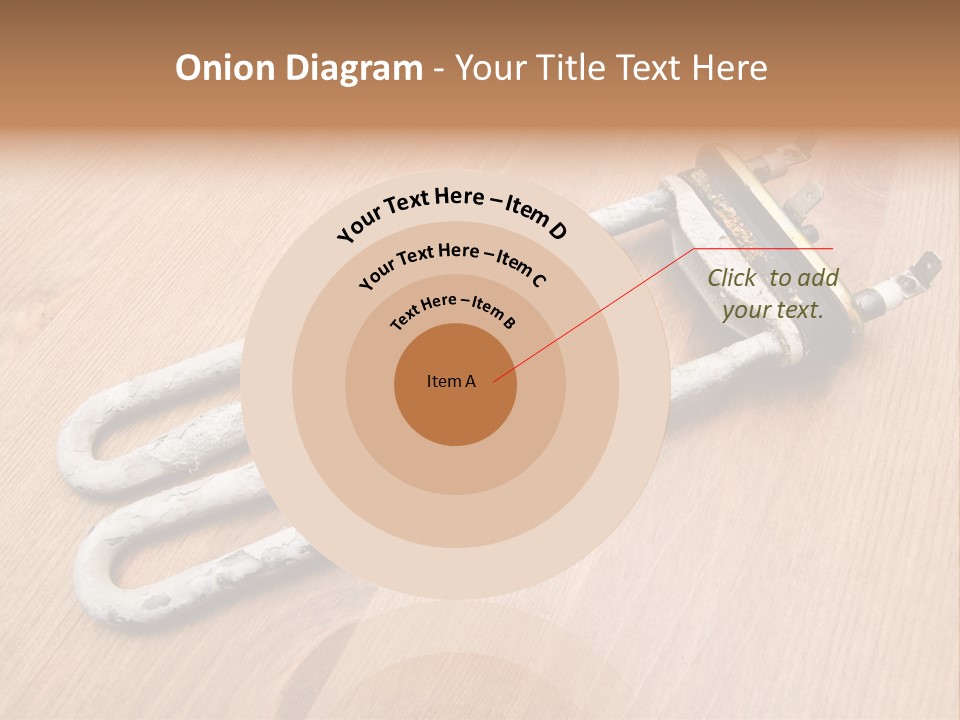 Limescale On The Heating Element For Washing Machine PowerPoint Template