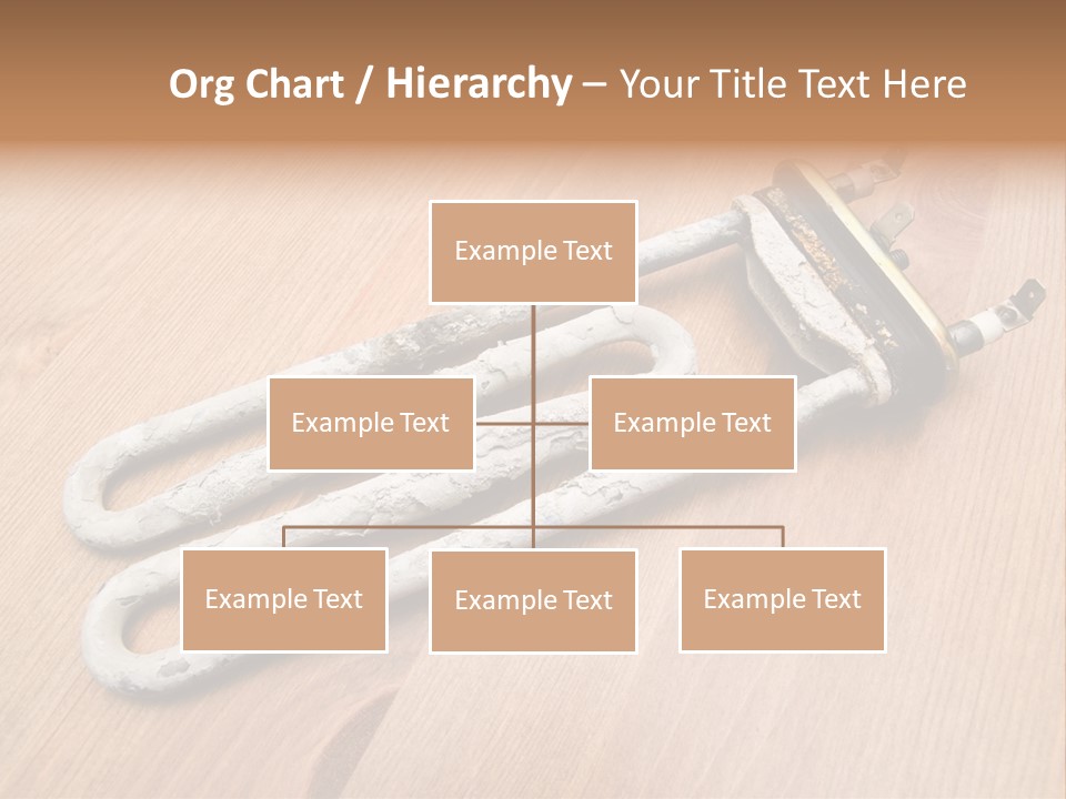 Limescale On The Heating Element For Washing Machine PowerPoint Template