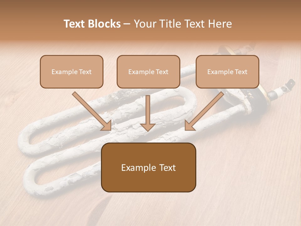 Limescale On The Heating Element For Washing Machine PowerPoint Template