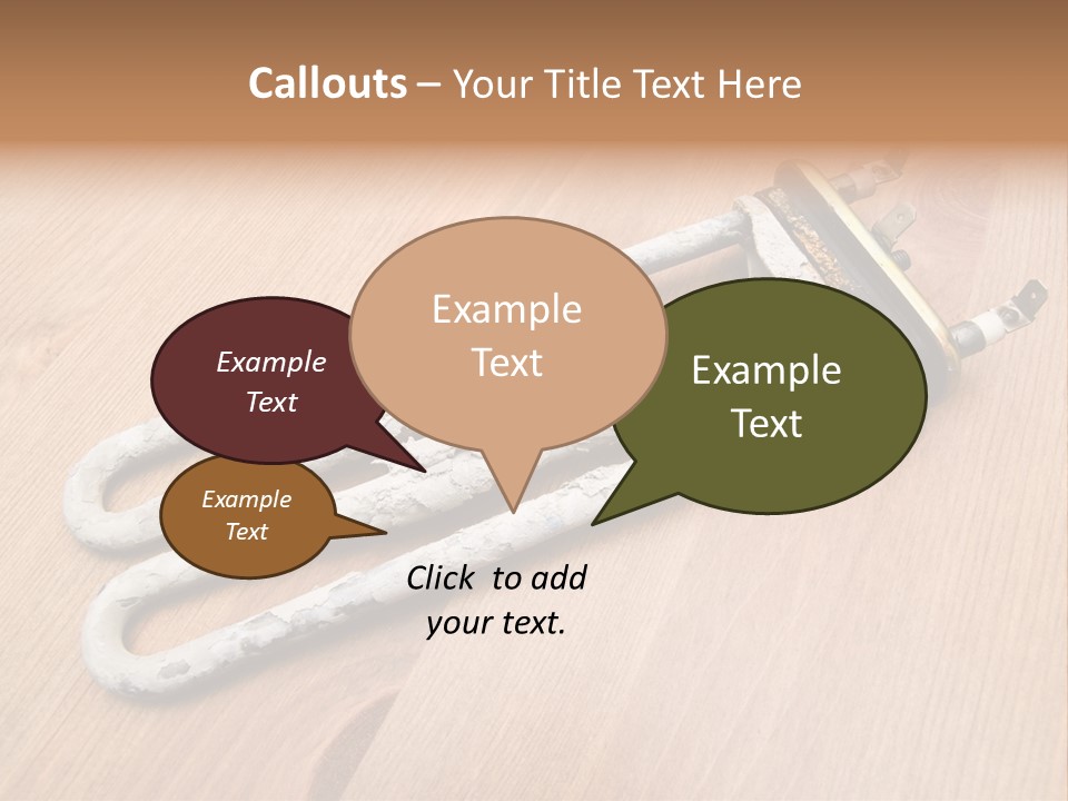 Limescale On The Heating Element For Washing Machine PowerPoint Template