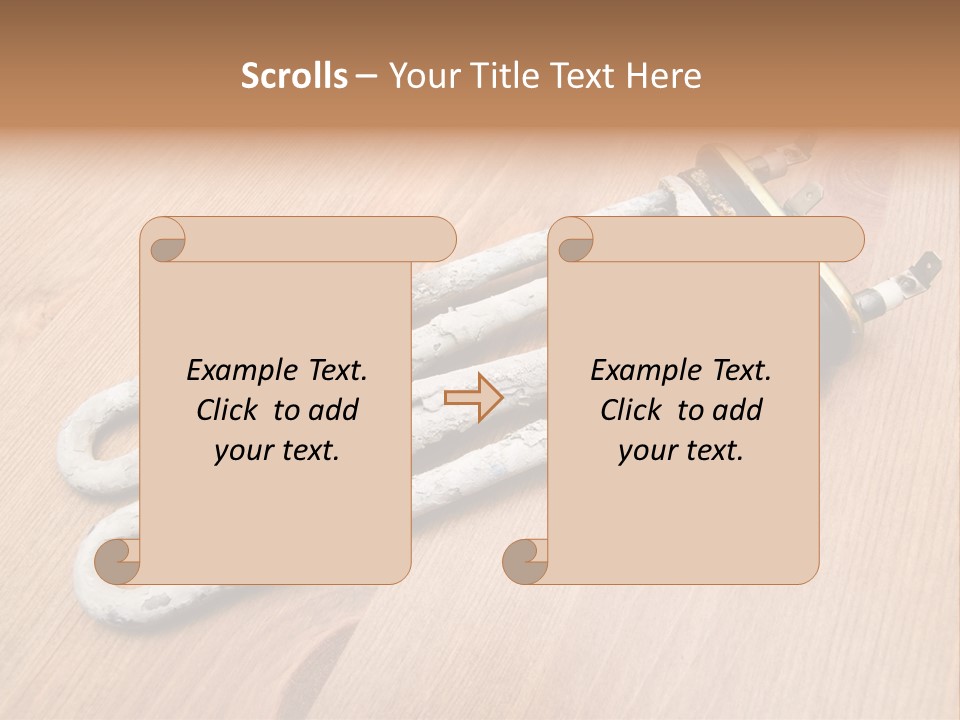 Limescale On The Heating Element For Washing Machine PowerPoint Template
