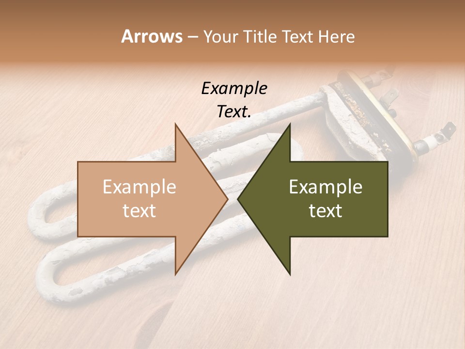 Limescale On The Heating Element For Washing Machine PowerPoint Template