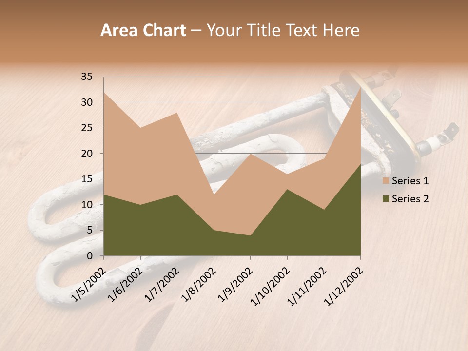 Limescale On The Heating Element For Washing Machine PowerPoint Template