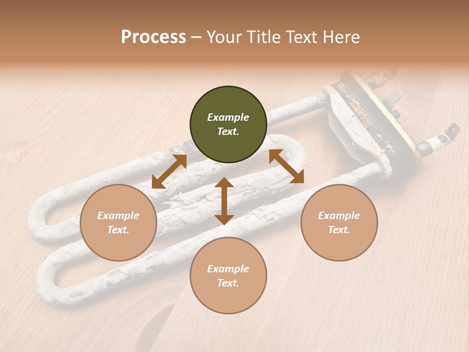 Limescale On The Heating Element For Washing Machine PowerPoint Template