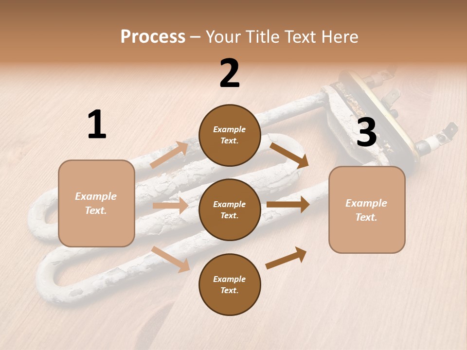 Limescale On The Heating Element For Washing Machine PowerPoint Template