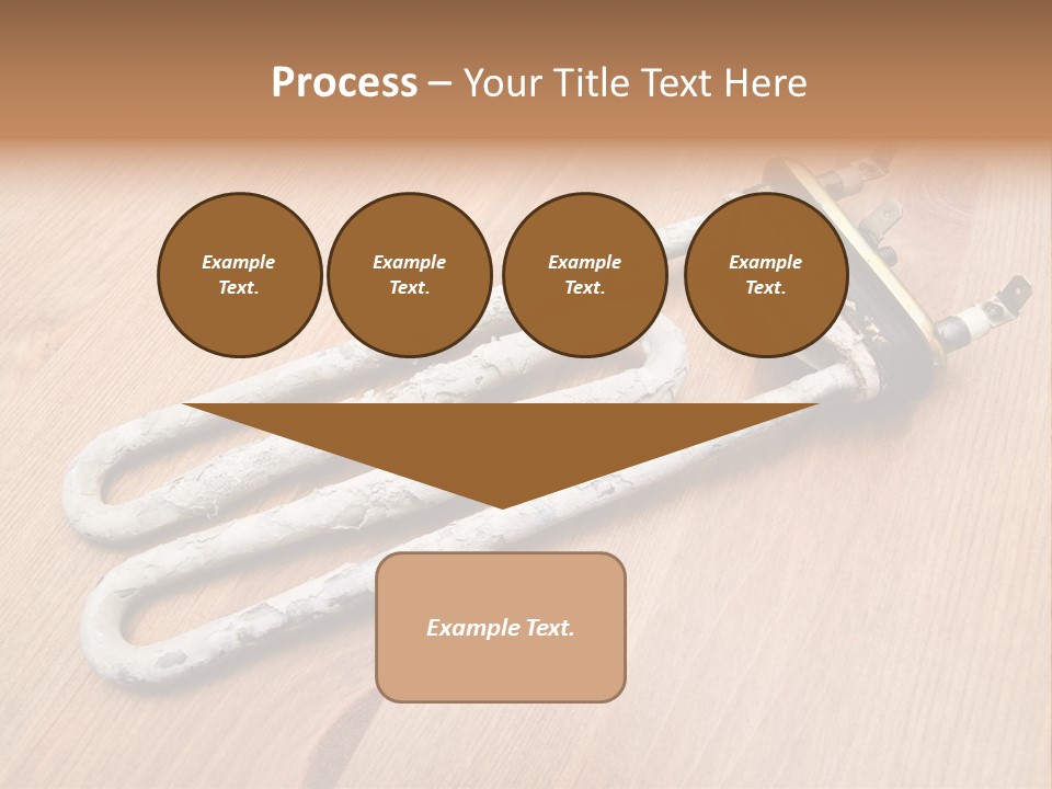 Limescale On The Heating Element For Washing Machine PowerPoint Template