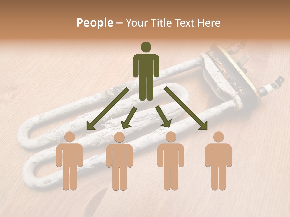 Limescale On The Heating Element For Washing Machine PowerPoint Template