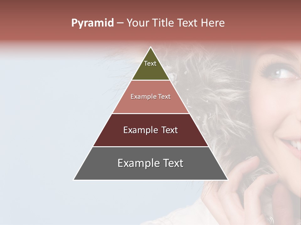 Beautiful Winter Woman PowerPoint Template