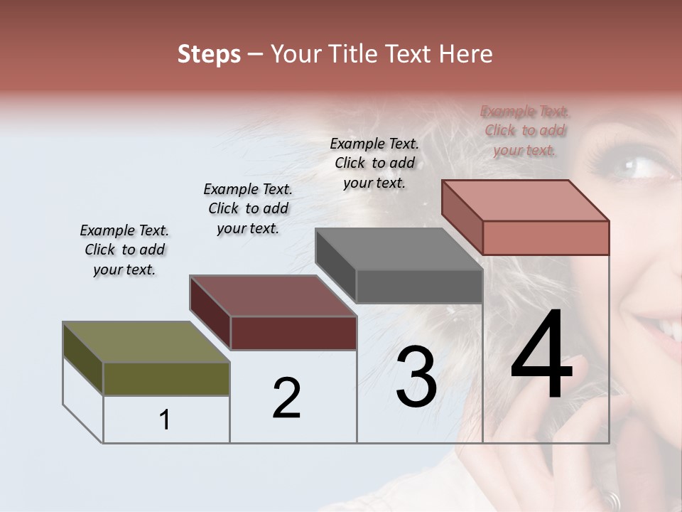 Beautiful Winter Woman PowerPoint Template