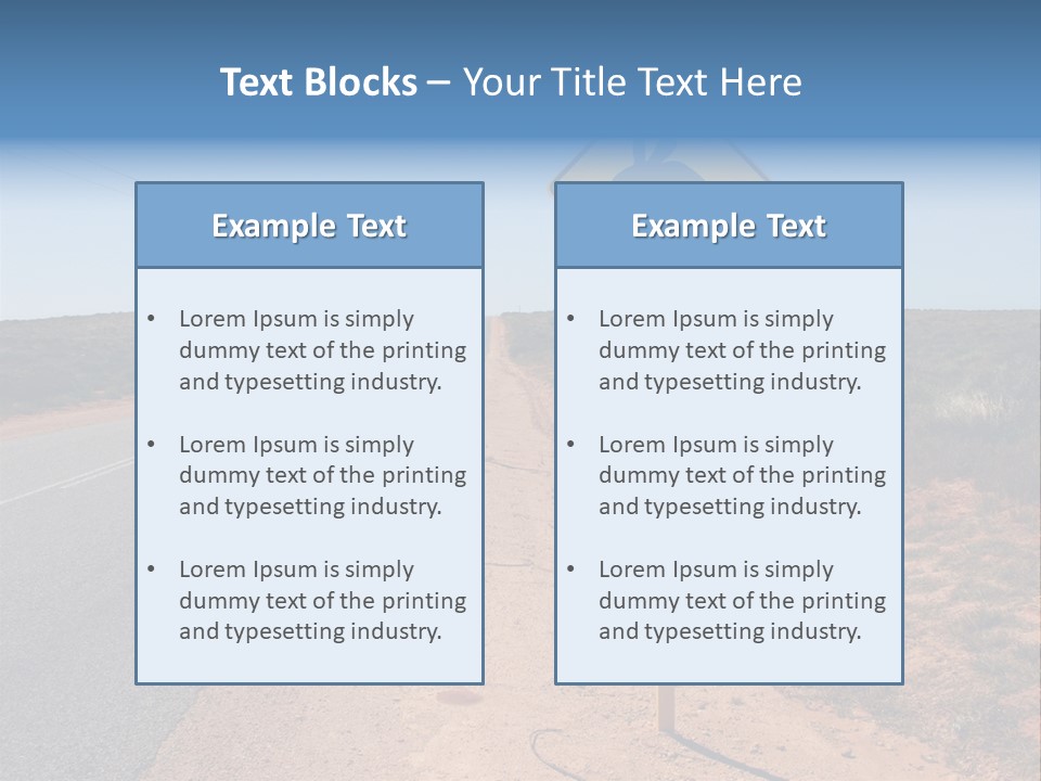 Warning Bandicoot Road Sign Standing Beside A Road In Western Australia. In Background Electric Generating Windmills. Australia PowerPoint Template
