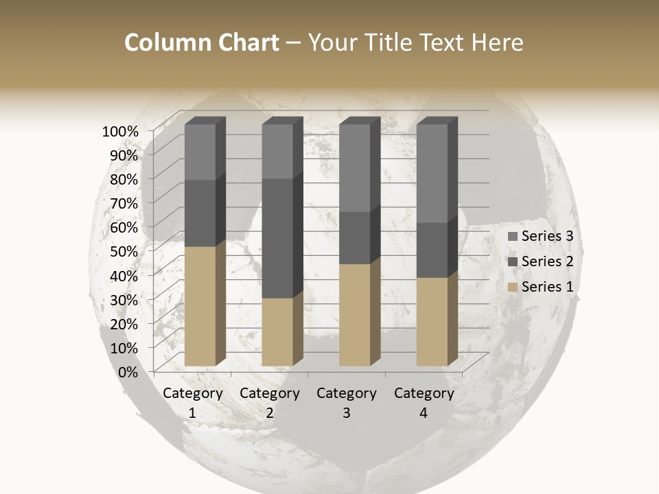 Closeup Of Dirty Soccer Ball On White Background With Clipping Path PowerPoint Template