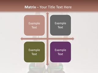 Funny Little Girl In Big Mountain Ski Boots And Short White Dress Stands On White Background PowerPoint Template