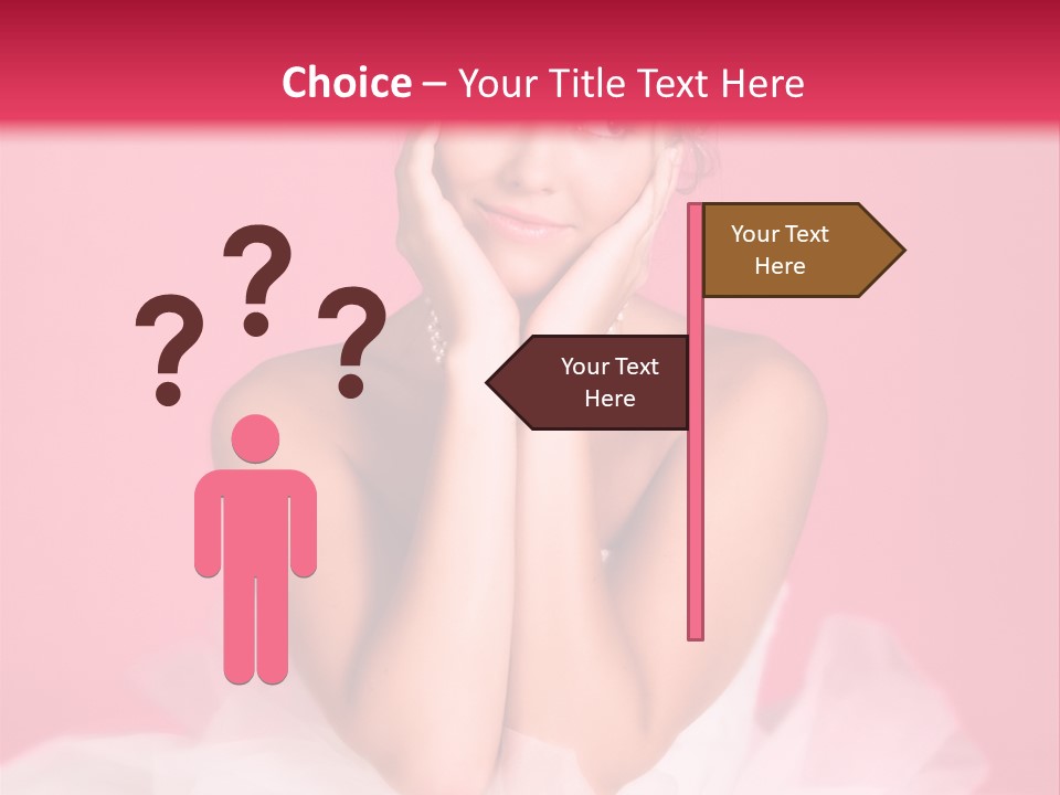 Beautiful Bride PowerPoint Template