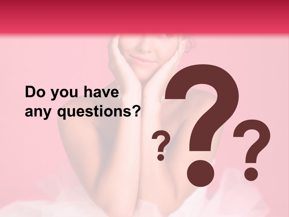 Beautiful Bride PowerPoint Template