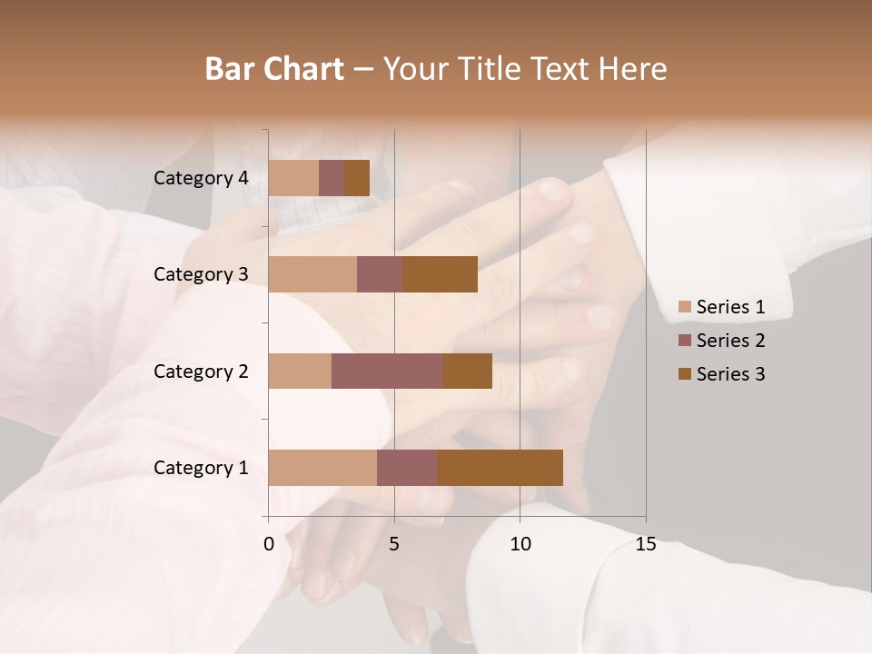 Dynamic Business Team - Hands PowerPoint Template