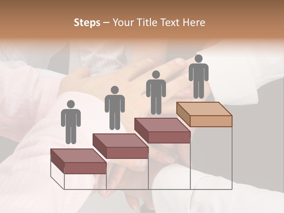 Dynamic Business Team - Hands PowerPoint Template