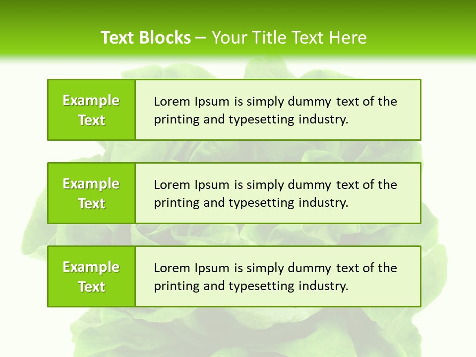 Lettuce PowerPoint Template
