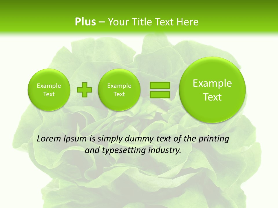 Lettuce PowerPoint Template
