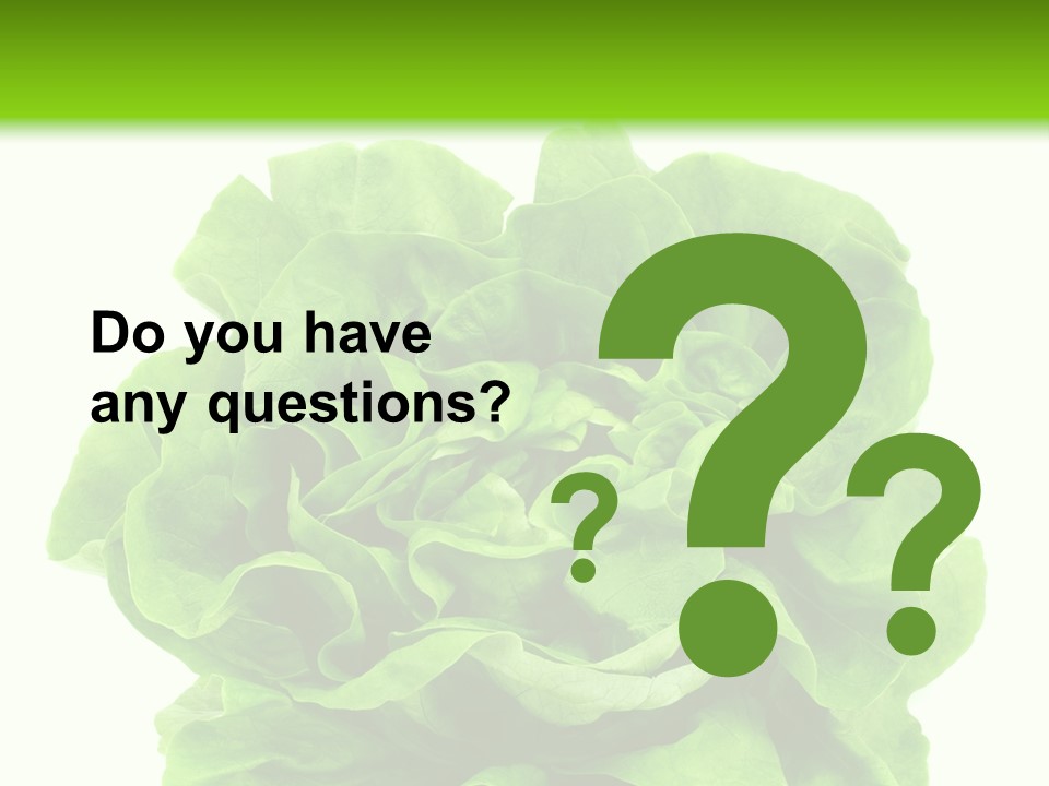 Lettuce PowerPoint Template