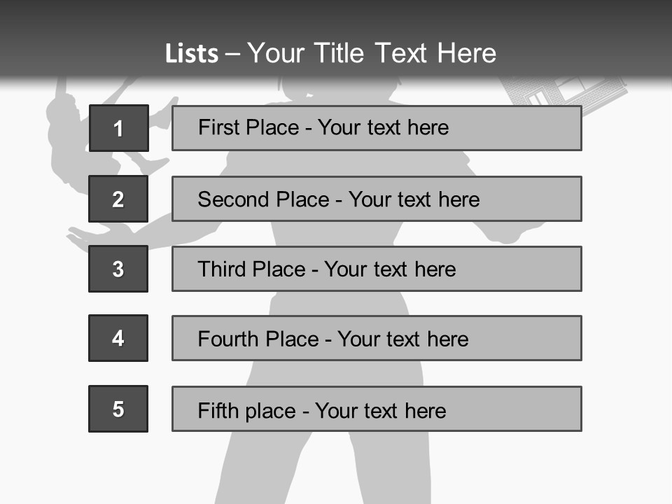 Silhouette Of A Woman Juggling Her Commitments (Vector File Also Available) PowerPoint Template