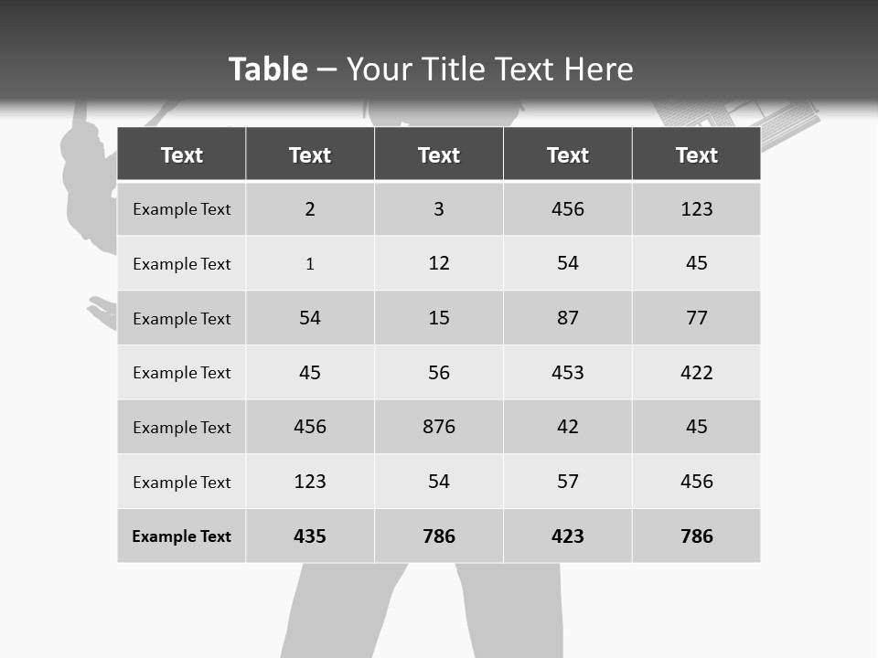 Silhouette Of A Woman Juggling Her Commitments (Vector File Also Available) PowerPoint Template