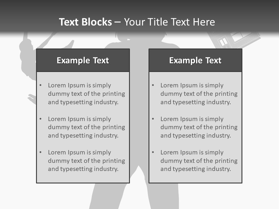 Silhouette Of A Woman Juggling Her Commitments (Vector File Also Available) PowerPoint Template