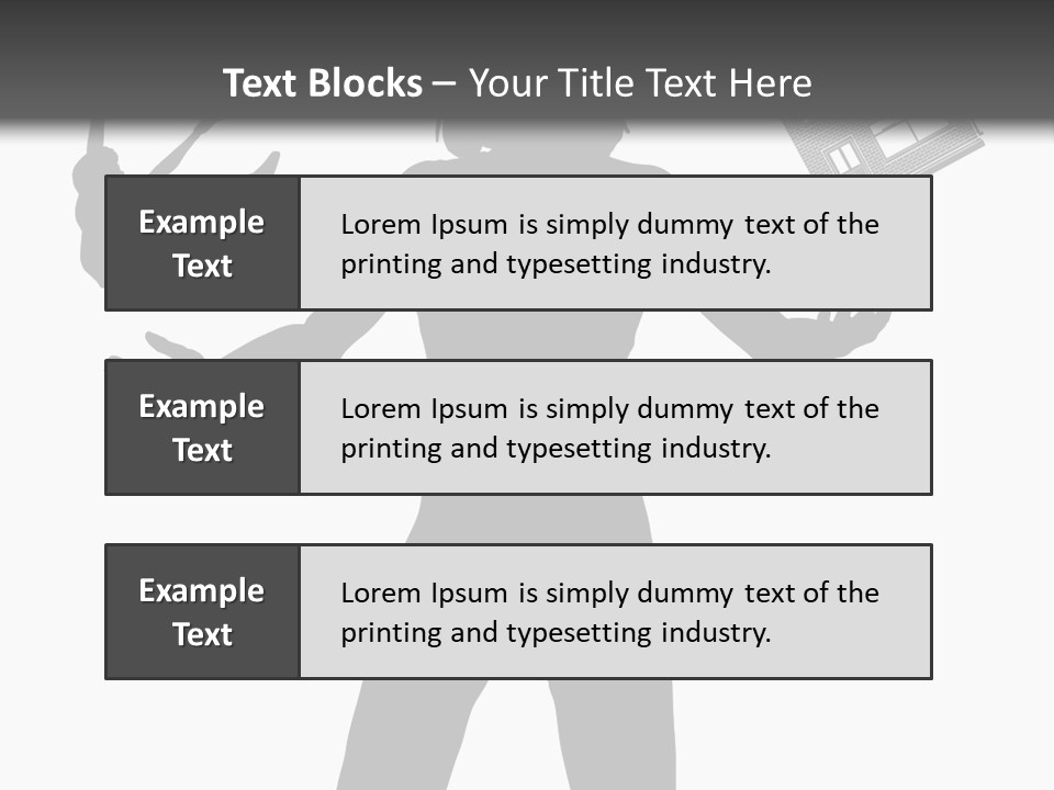 Silhouette Of A Woman Juggling Her Commitments (Vector File Also Available) PowerPoint Template