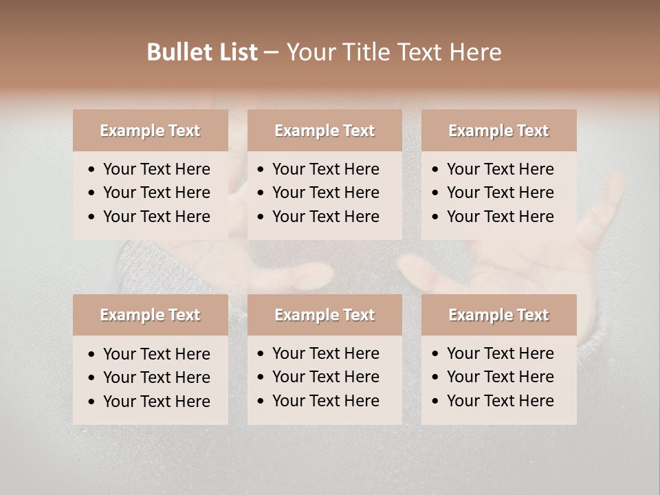 A Young Girl Trapped Behind Some Frosted Glass With Her Hands On It PowerPoint Template