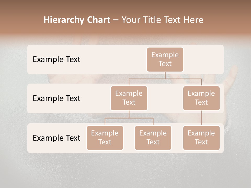 A Young Girl Trapped Behind Some Frosted Glass With Her Hands On It PowerPoint Template