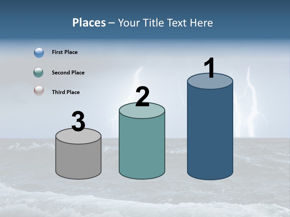 Ocean Storm PowerPoint Template