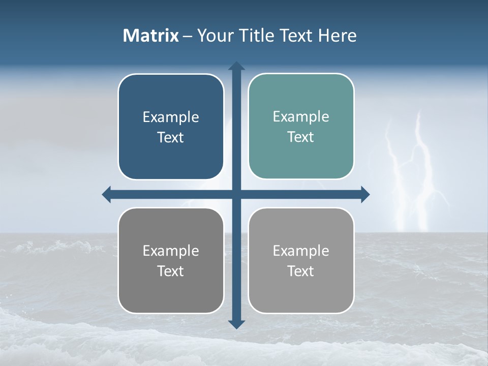 Ocean Storm PowerPoint Template