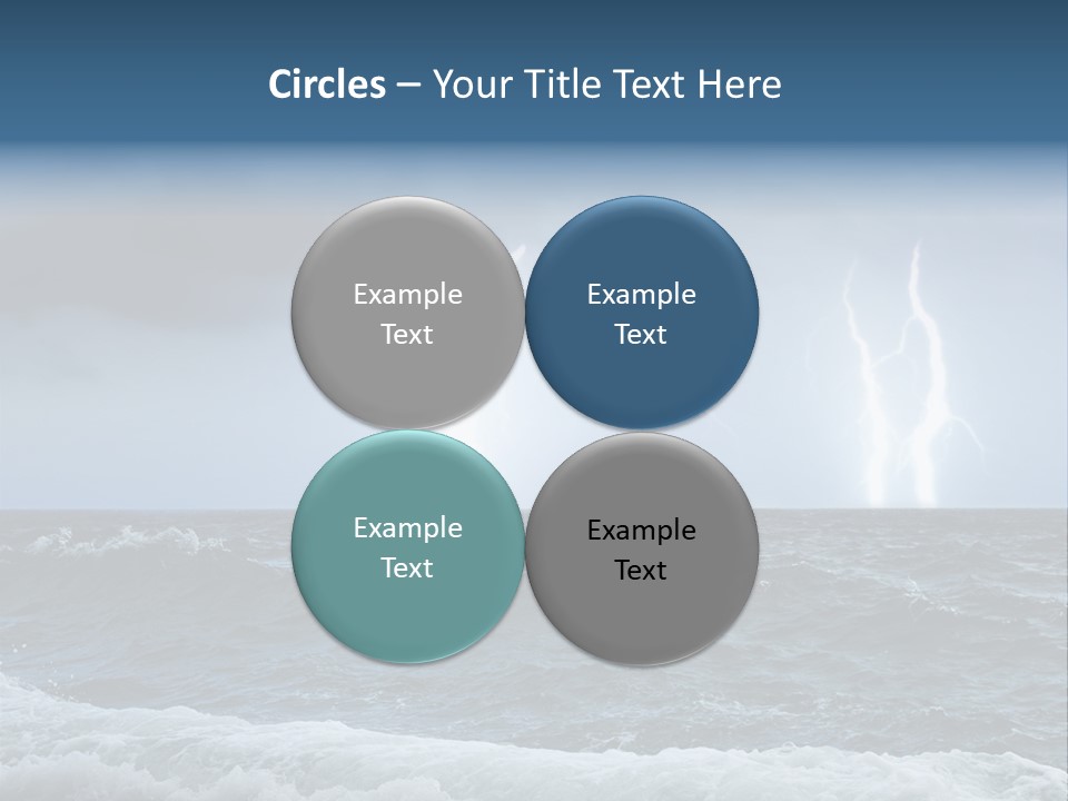 Ocean Storm PowerPoint Template