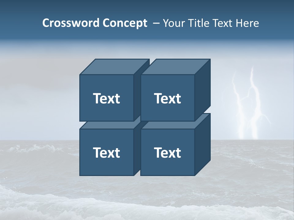 Ocean Storm PowerPoint Template