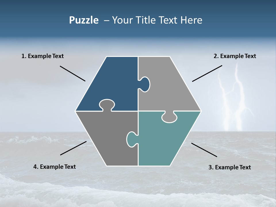 Ocean Storm PowerPoint Template