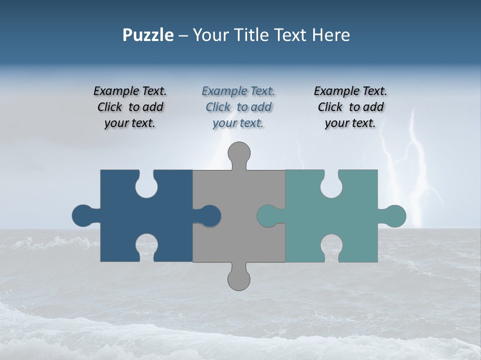 Ocean Storm PowerPoint Template