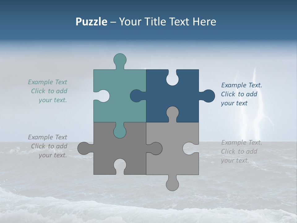 Ocean Storm PowerPoint Template