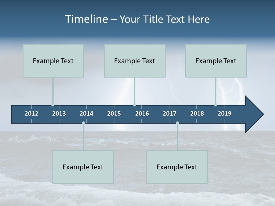 Ocean Storm PowerPoint Template