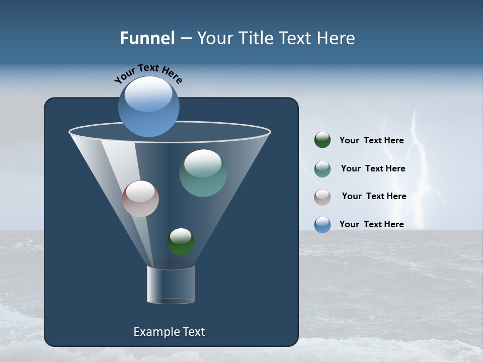 Ocean Storm PowerPoint Template