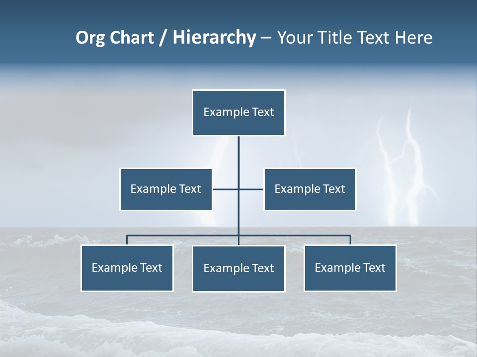 Ocean Storm PowerPoint Template