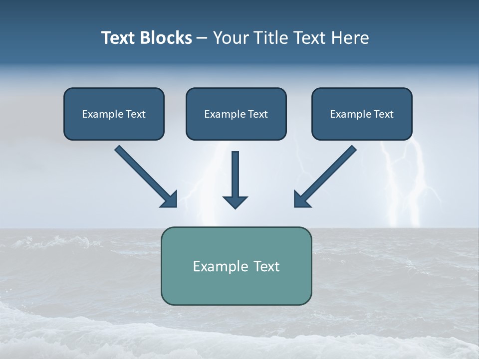 Ocean Storm PowerPoint Template