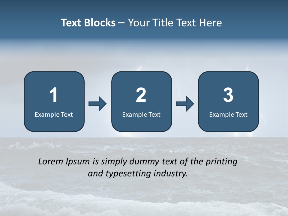 Ocean Storm PowerPoint Template