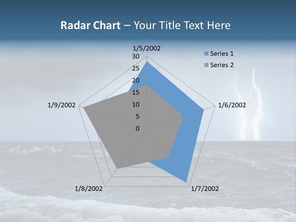 Ocean Storm PowerPoint Template