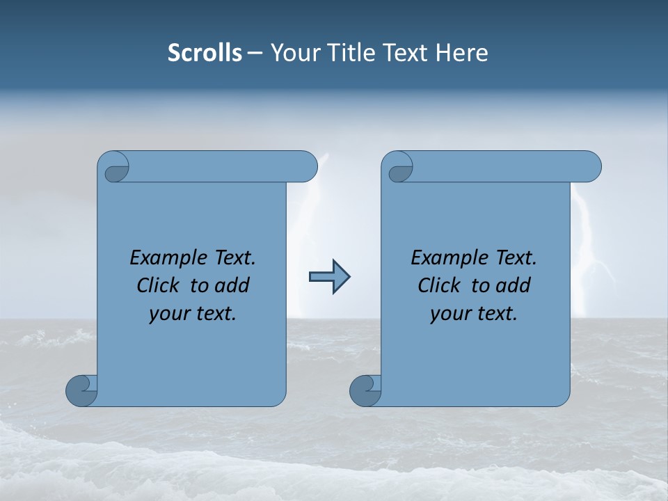 Ocean Storm PowerPoint Template