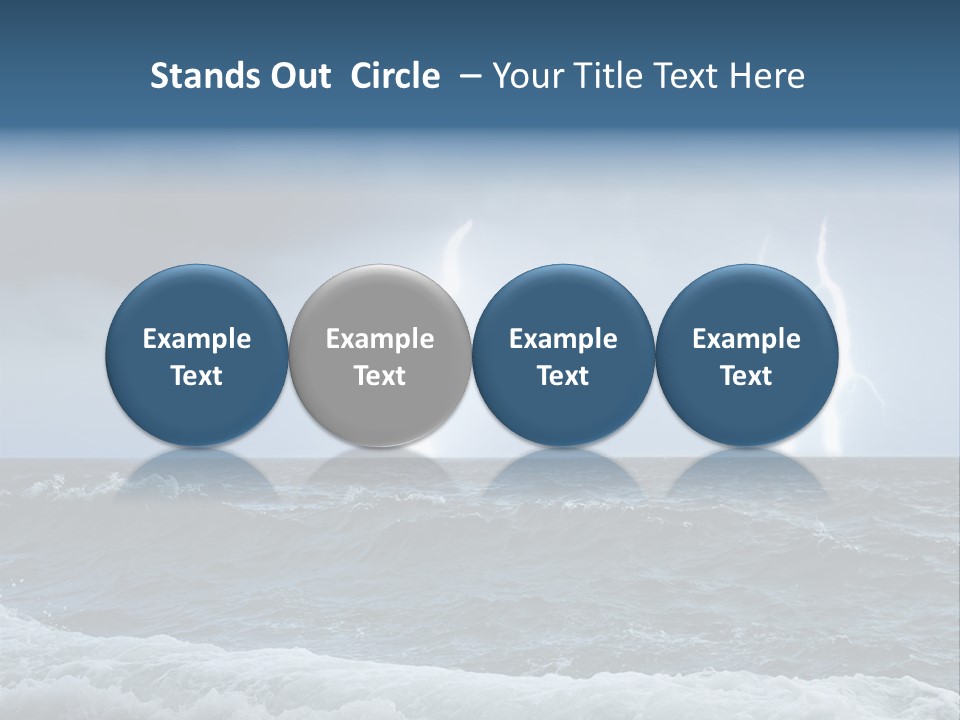 Ocean Storm PowerPoint Template