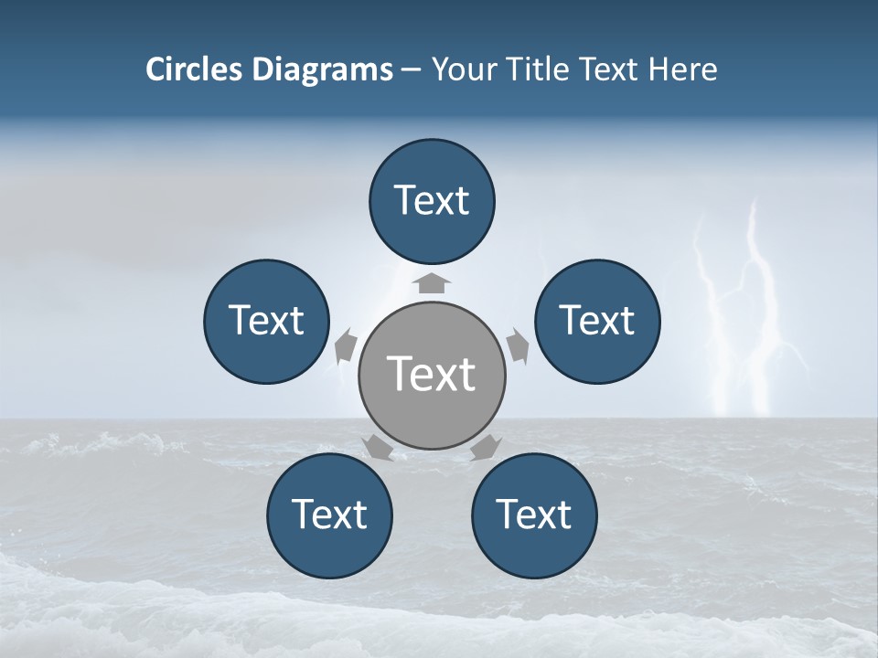 Ocean Storm PowerPoint Template