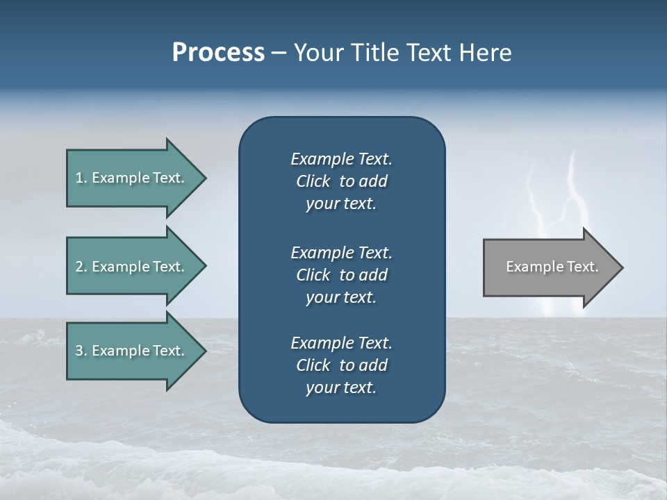 Ocean Storm PowerPoint Template