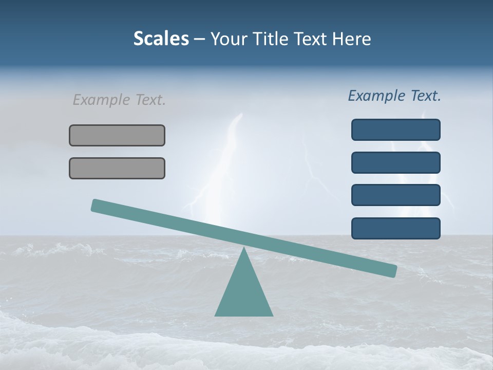Ocean Storm PowerPoint Template